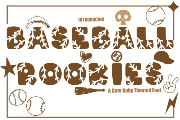 Baseball Rookies: A Playful Font for Dynamic Designs