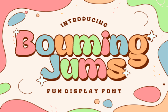 Bouming Jums: A Playful Font for Joyful Design