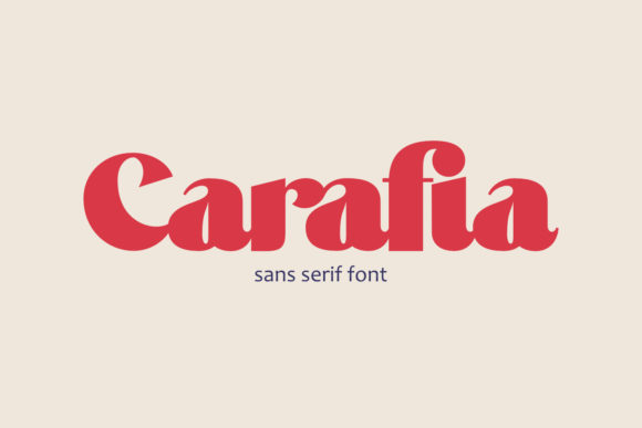 Carifia: A Modern Font for Bold Branding