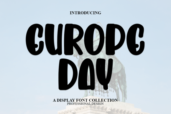 Europe Day: A Modern Font for Dynamic Design