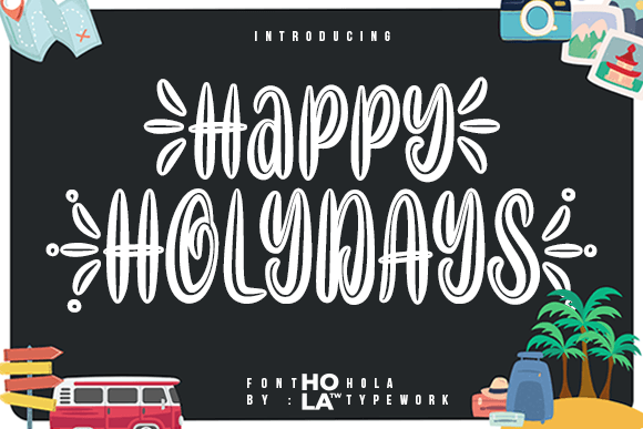 Happy Holydays: The Font That Elevates Your Creative Projects