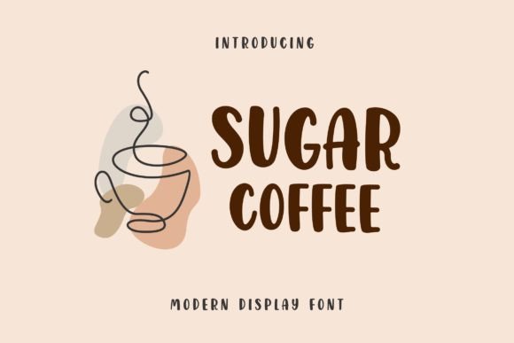 Sugar Coffee: Bold Typography for Modern Branding